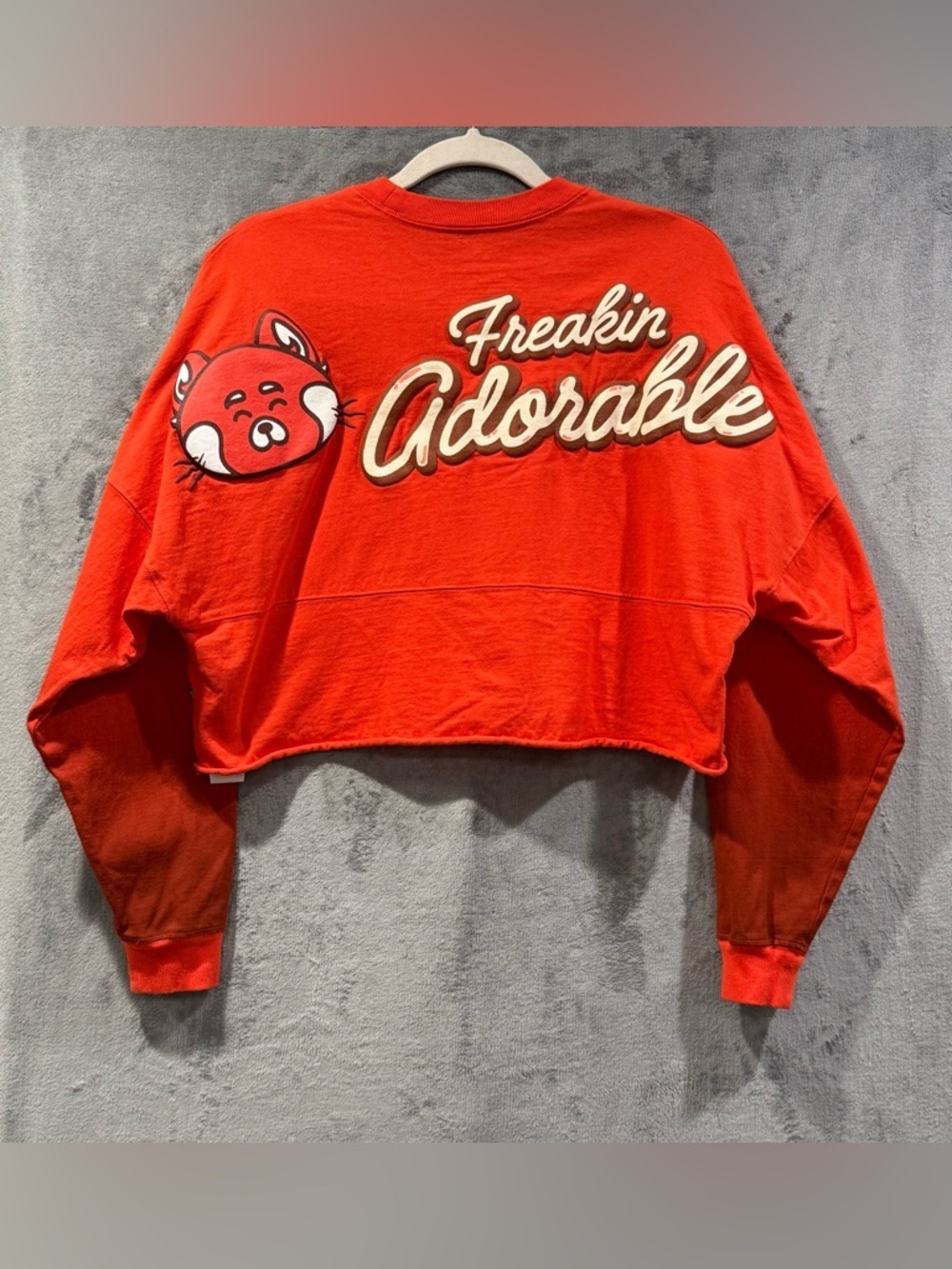 Disney Spirit Jersey Pixar Turning Red Panda Freaking Adorable Adult Size Small - Picture 6 of 9